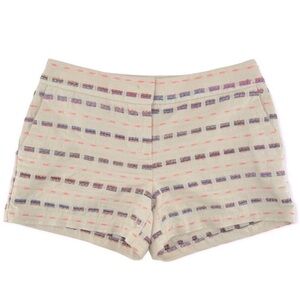 NWT LOFT Stripe Shorts Sz 14